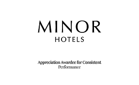 Minor Hotels Appreciation Event Appreciation Awardee for Consistent Performance